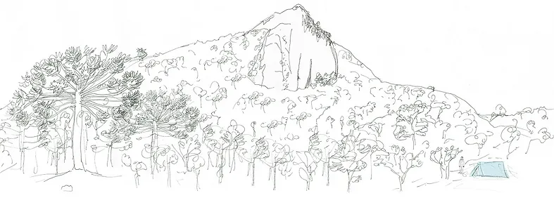 Desenho Pedra Ana Chata